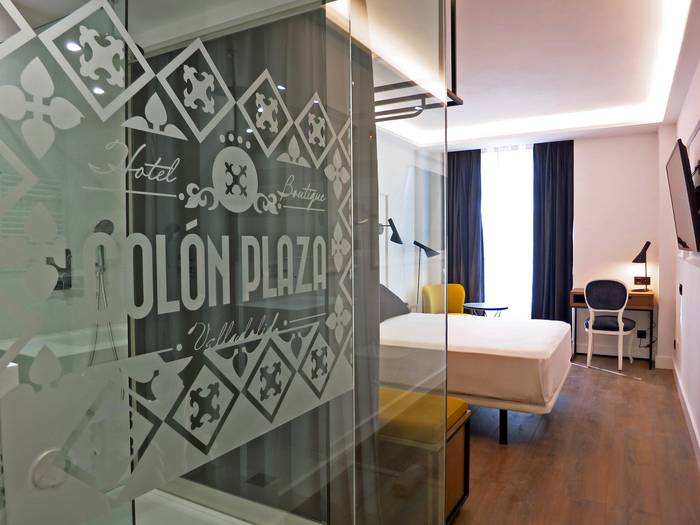 Chambre supérieure avec vues hôtel boutique colón plaza valladolid Chambre supérieure avec vues hôtel boutique colón plaza valladolid