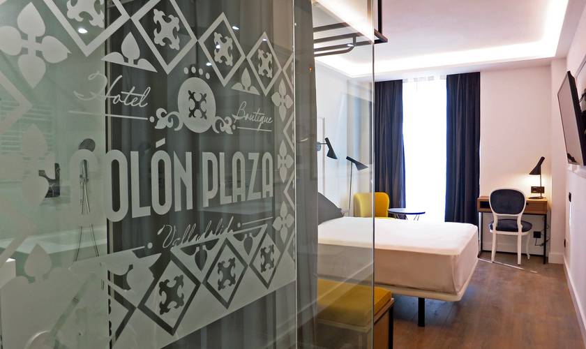 Habitación superior con vistas Hotel Boutique Colón Plaza Valladolid Habitación superior con vistas Hotel Boutique Colón Plaza Valladolid
