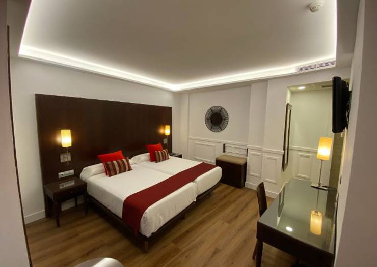 Chambre double Hôtel Boutique Atrio Valladolid